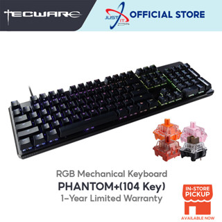 Tecware Phantom+ 104 / Phantom RGB 2020 RGB คีย์บอร์ดเกมมิ่ง