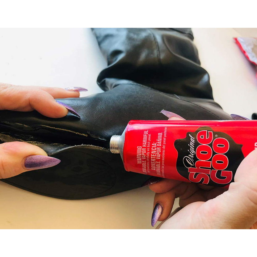 Usa Version __ Shoe GOO Shoes Repair Black l Clear = Transparent 109.-ml