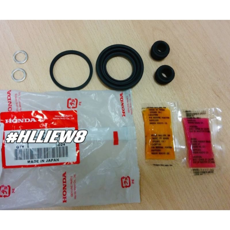 [ hlliew8 ] Honda Stream 2002 ~ 2006 RN5 S7A S7C ชุดซีลซ่อมปั๊มคาลิปเปอร์เบรคหลัง