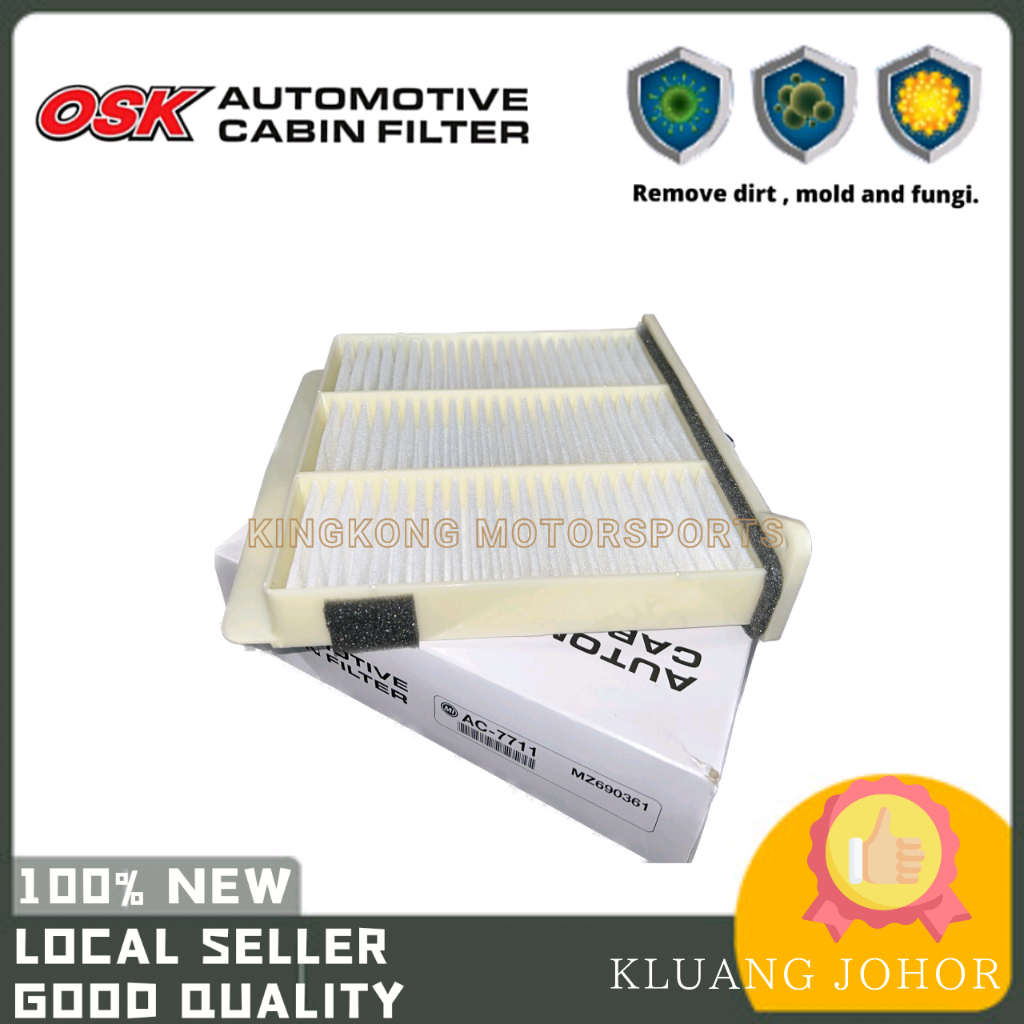 OSK AC-7711 CABIN FILTER MITSUBISHI TRITON, PAJERO SPORT,GRANDIS AC-7711 AIR COND FILTER