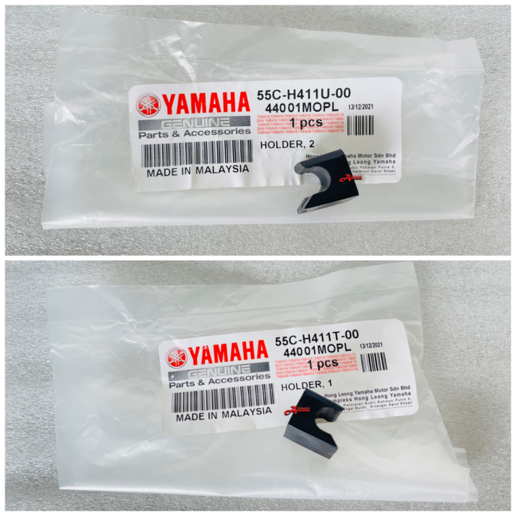 LC135 LC 135N HEADLIGHT HOLDER 1&2 (ชุด) HOLDER LAMPU DEPAN (ORIGINAL100%YAMAHA) 55C-H411T-00 / 55C-