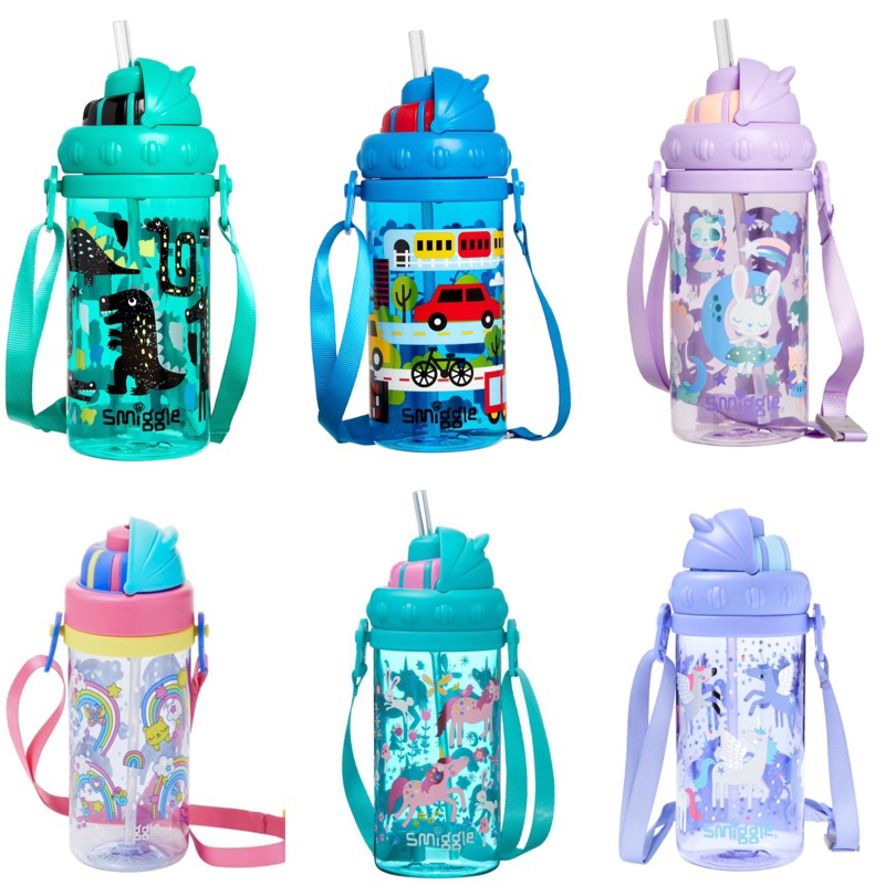 ขวดน้ํา Smiggle Junior พร้อมสาย