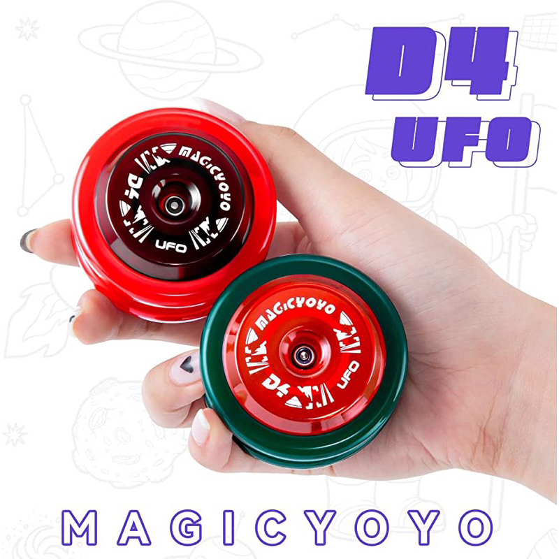 MAGICYOYO D4 Yostar ตอบสนอง Yoyos สําหรับเด็ก Professional UFO 2A Looping Yo-yo สําหรับผู้เริ่มต้นเล