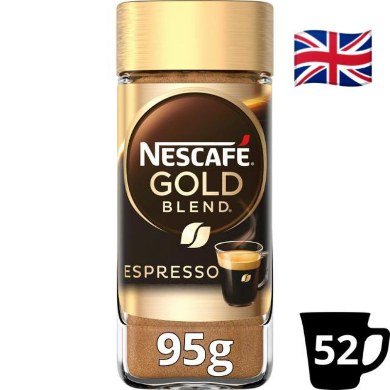 [IMPORTED] Nescafe Gold Blend Espresso Instant Coffee 95g นําเข้าจากสหราชอาณาจักร 🇬🇧