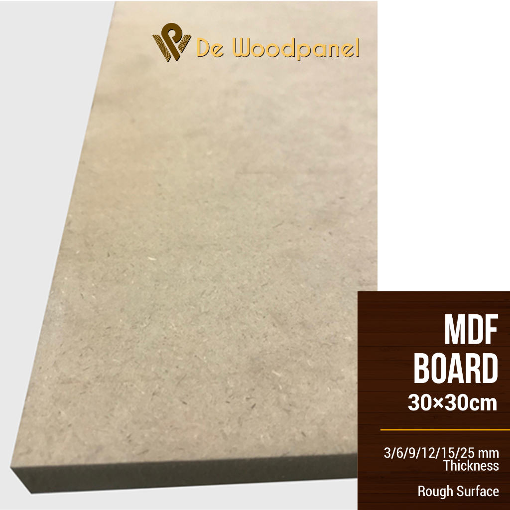 300mmX300mm บอร์ด mdf ความหนา 6 มม