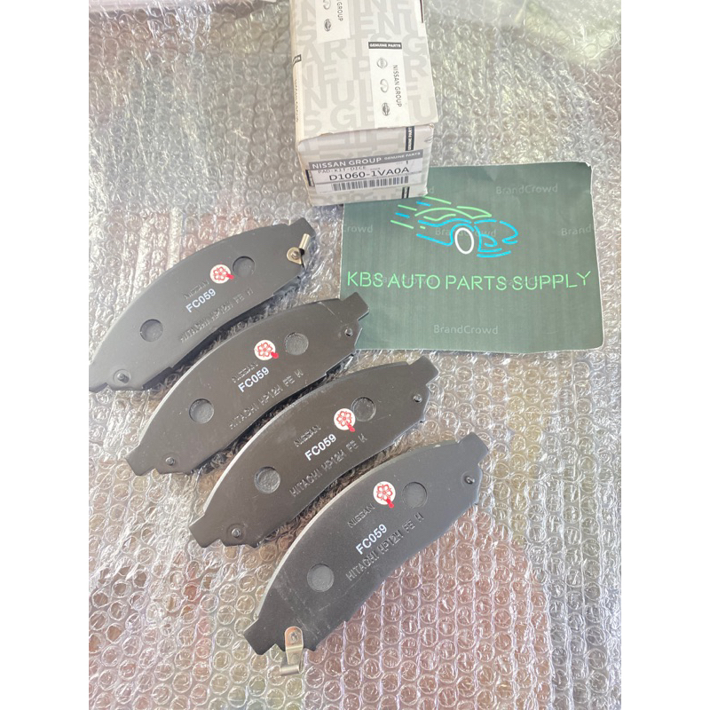 D1060-1VA0A ผ้าเบรคหน้า NISSAN SERENA C26L