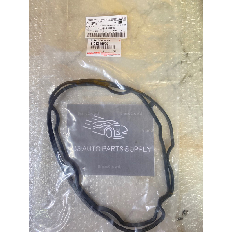 TOYOTA CAMRY ACV50 ฝาครอบวาล์ว GASKET 11213-36020