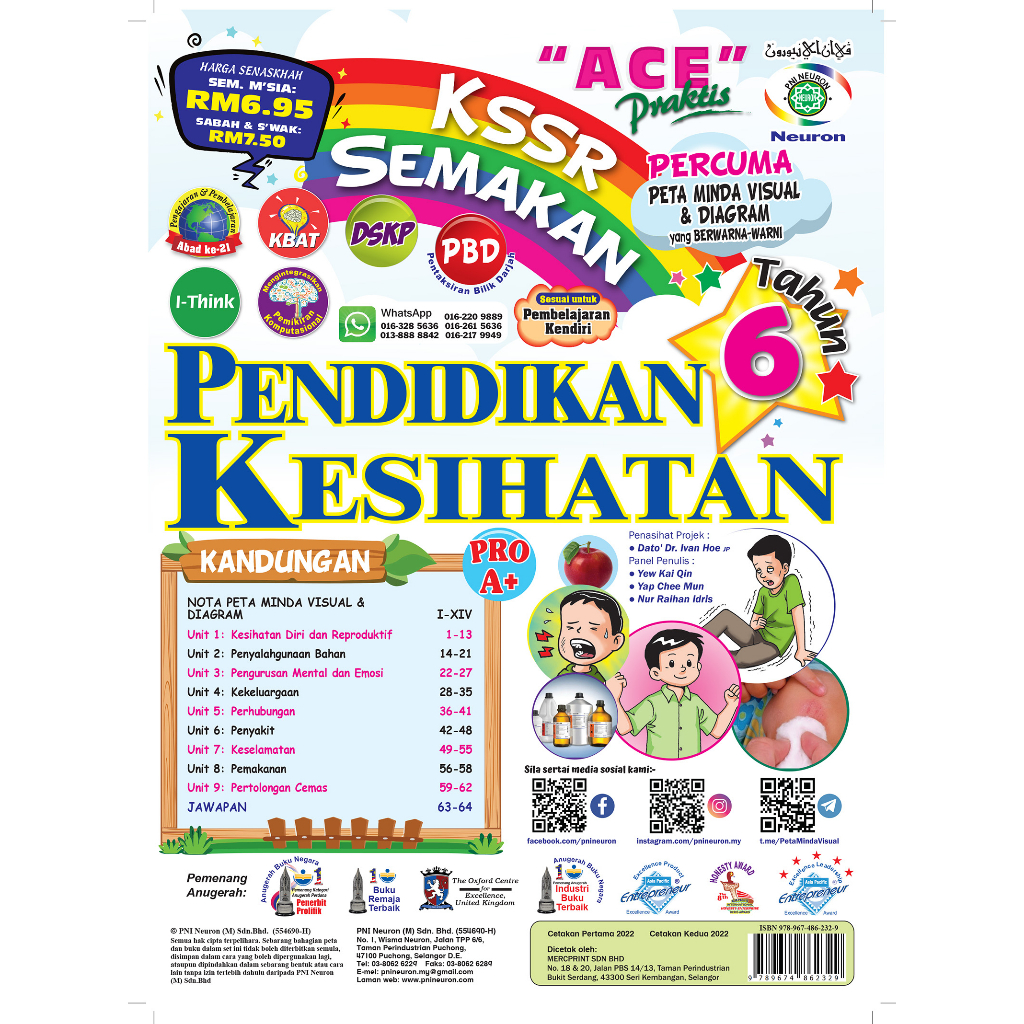 ACE Practical KSSR Health Education Revision ปี 6