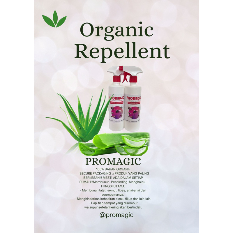 PROMAGIC INSECT KILLER/ REPELLENT SPRAY DOUBLE PACK