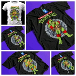 เสื้อยืด RAYA !! ซื้อ 3 ฟรี 1 [NINJA TURTLE] เสื้อยืด ผ้าฝ้าย 100% คุณภาพสูง