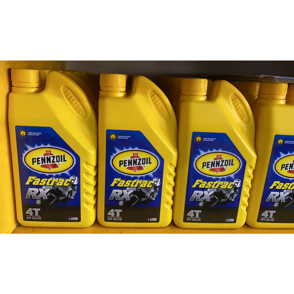 มอเตอร์ 4T PENNZOIL RX 4T / GP 4T / GP PLUS น้ํามันเครื่อง MINYAK HITAM PENNZOIL 1LITER
