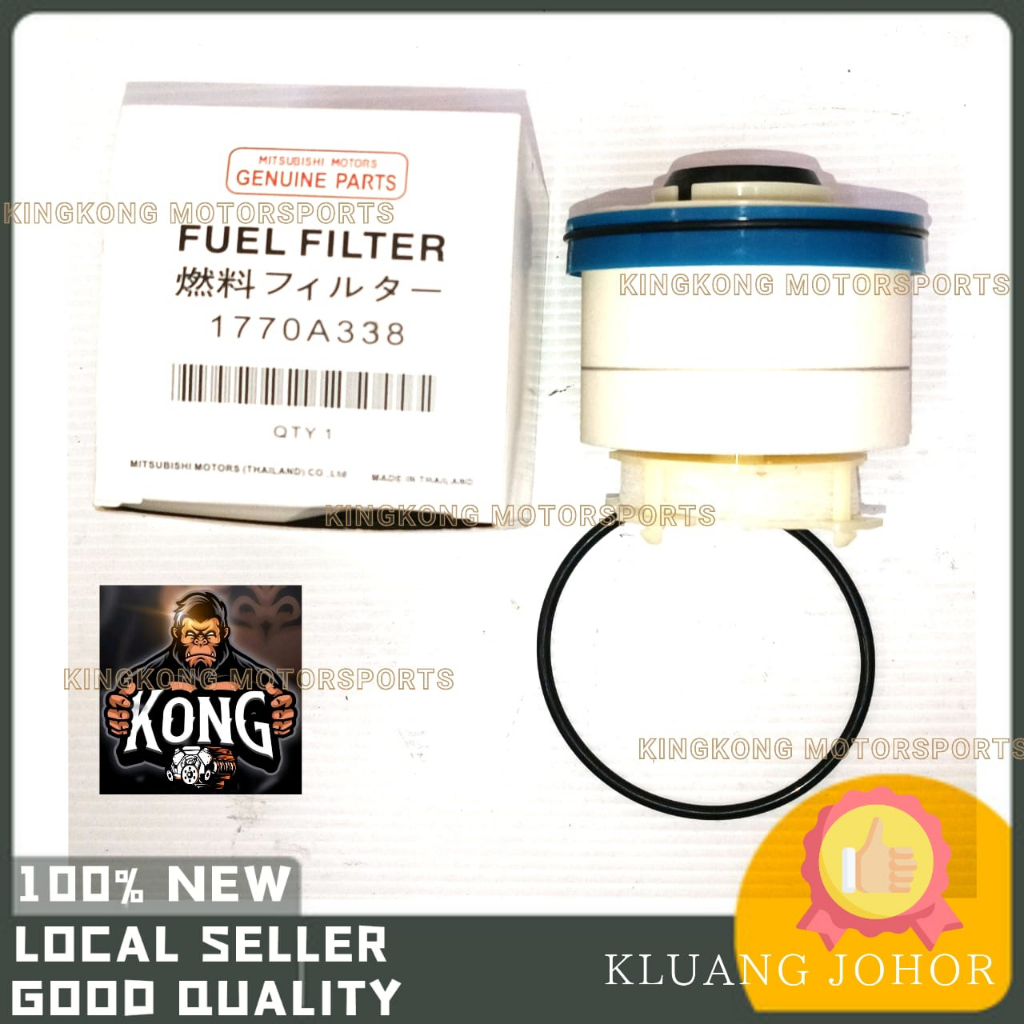 MITSUBISHI TRITON VGT 2.4 2015-2023 ดีเซล FUEL FILTER 1770A338 1770A337 KINGKONG MOTORSPORTS