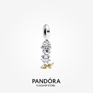 Pandora ชาร์ม จี้รูปดิสนีย์ มินนี่เมาส์ ครบรอบ 100 ปี ของขวัญวันหยุด สําหรับผู้หญิง p804