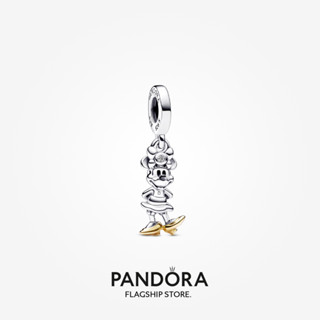 Pandora charm Disney ครบรอบ 100 ปี มินนี่เมาส์ห้อย ของขวัญวันหยุด สําหรับผู้หญิง p804