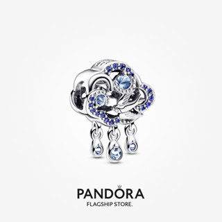 Pandora charm Cloud &amp; Swallow ของขวัญวันหยุด สําหรับผู้หญิง p804