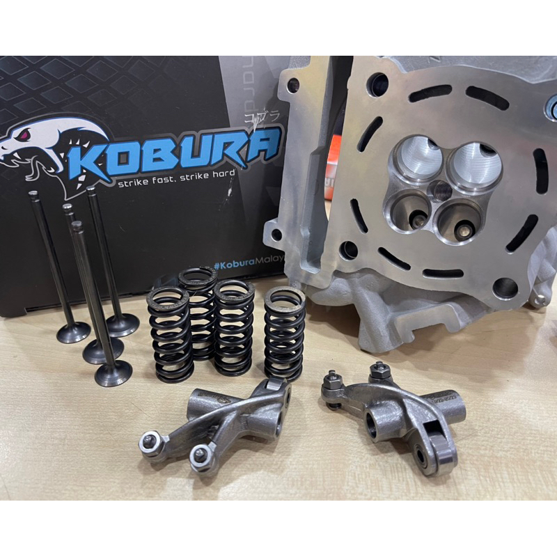 KOBURA LC135 19/22 CNC PORTING CYLINDER HEAD SET