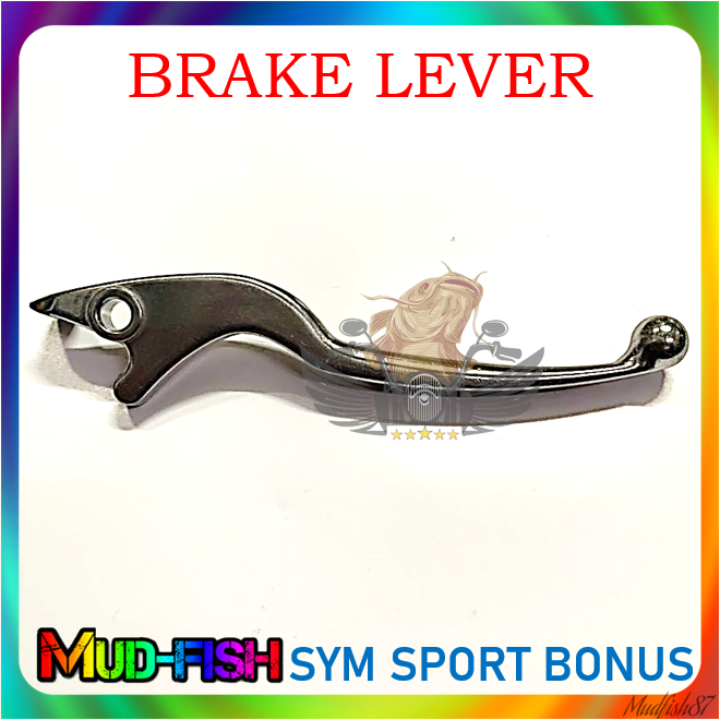 NACASONE SYM SPORT BONUS 110 BRAKE LEVER (CHROME -VIBRATE)