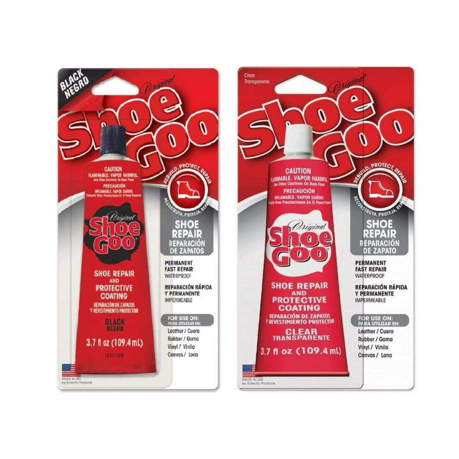 Usa Version __ Shoe GOO Shoes Repair Black l Clear = Transparent 109.-ml