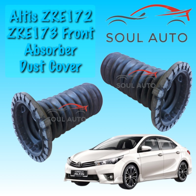 Toyota Corolla Altis ZRE172 ZRE173 ฝาครอบกันฝุ่นโช้คอัพหน้า