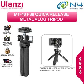 Ulanzi FALCAM MT-46 F38 ขาตั้งกล้องโลหะ Vlog แบบปลดเร็ว สําหรับกล้อง DSLR สมาร์ทโฟน MT46 F38