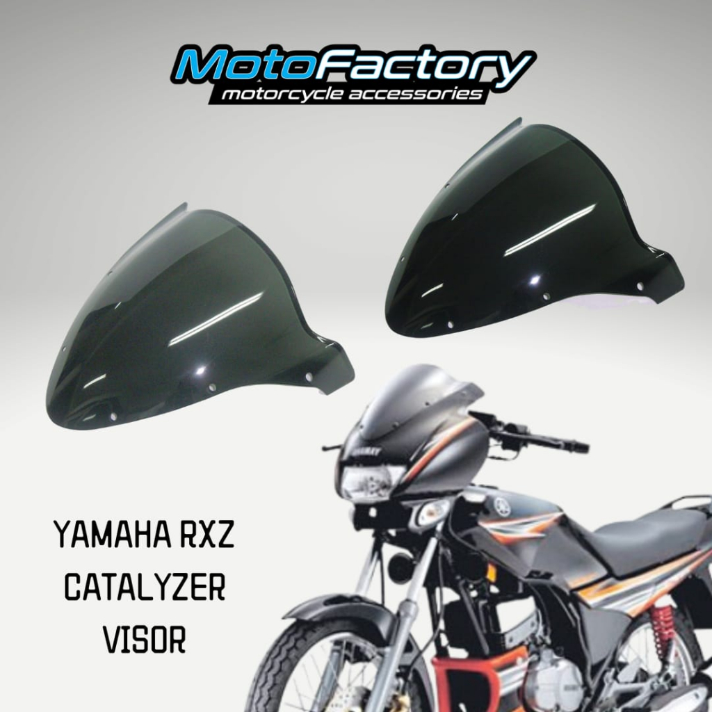YAMAHA RXZ 5PV RXZ CATALYZER VISOR WINDSHIELD WINDSCREEN VISOR