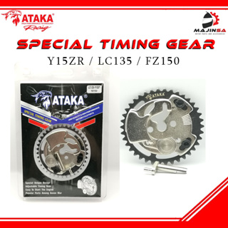 เกียร์ไทม์มิ่งพิเศษ ATAKA LC135 Y15ZR Y15 FZ FZ150 38T ปรับได้