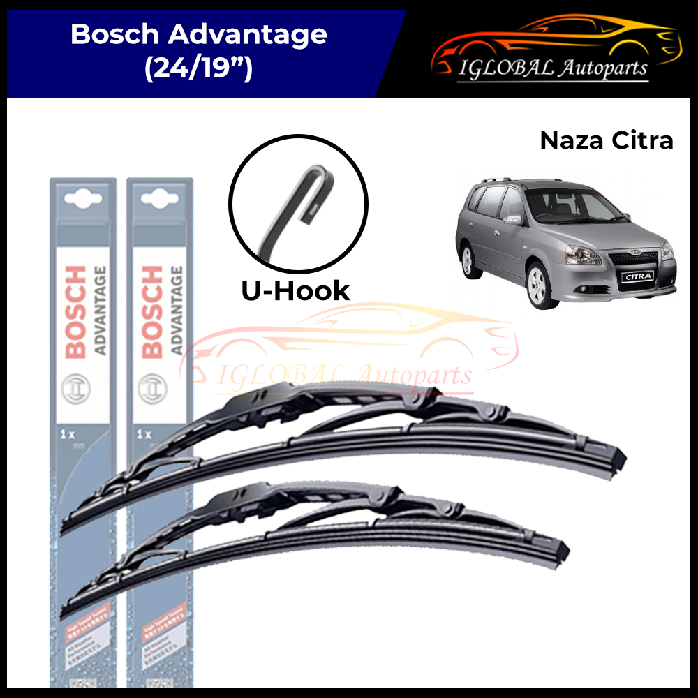 ชุดปัดน้ําฝน Naza Citra Bosch Advantage (24/19)