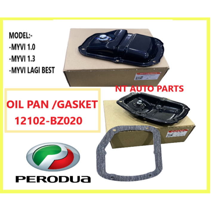 PERODUA MYVI & LAGI BEST / ICON 1.3-1.5 (2005-2017) ALZA ENGINE OIL SUMP / PAN > 12102-BZ020
