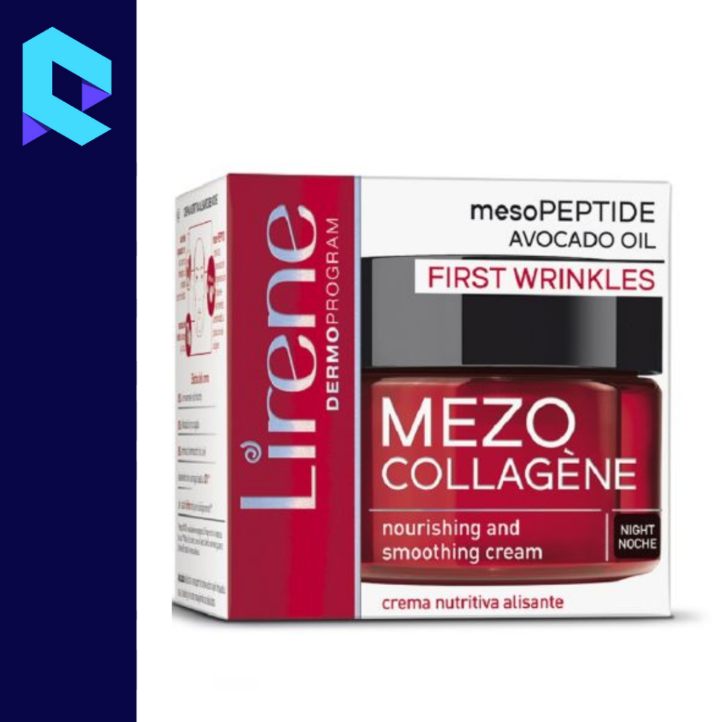 Lirene Mezo-Collagene 40+ Express Smoothing Hydrating Actively Lifting Day Cream 50ml