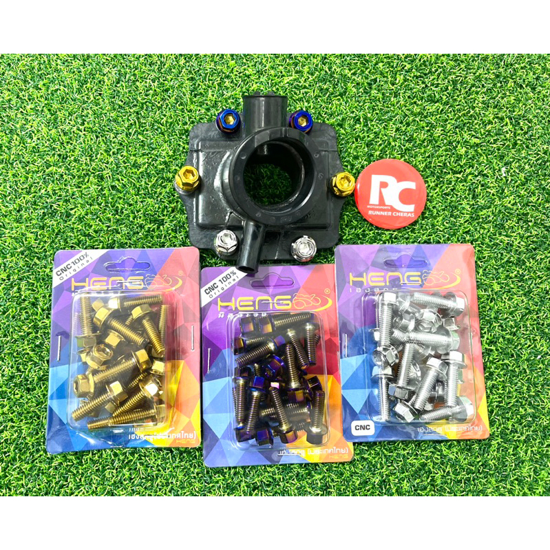 BOLT NUT THAILOOK HOLDER REEDVALVE ZX150 RR150 HENG SCREW