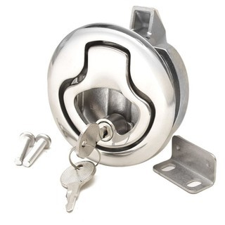 S/STEEL 316 FLUSH LATCH 2" พร้อมล็อค