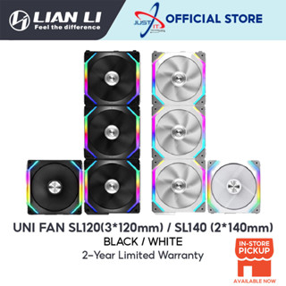 Lian Li Uni พัดลม ( SL120 V2 / SL140 ) RGB Fans