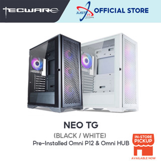 เคส TECWARE NEO TG ARGB ATX (สีดํา / สีขาว)