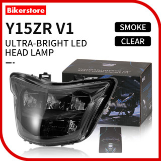 Hpmp YAMAHA Y15 V1 ไฟหน้า LED Y15ZR ไฟหน้า Y15Z EXCITER 150 LAMPU LC ไฟหน้า สูบบุหรี่ LAMPU DEPAN