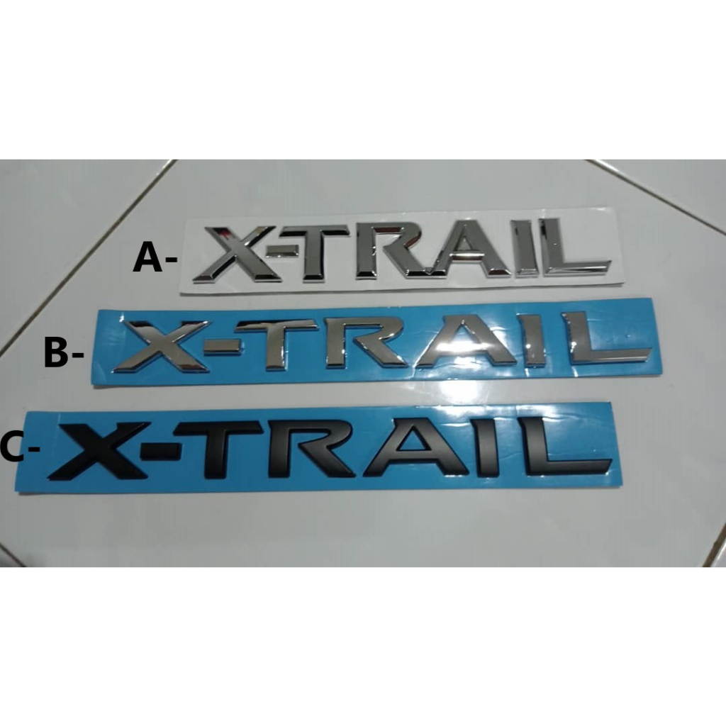 โลโก้ NISSAN XTRAIL EMBLEM