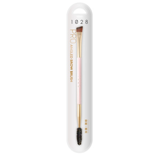 1028 Pro Angled Brow Brush 1028 แปรงเขียนคิ้ว ใช้คู่ มีสไตล์