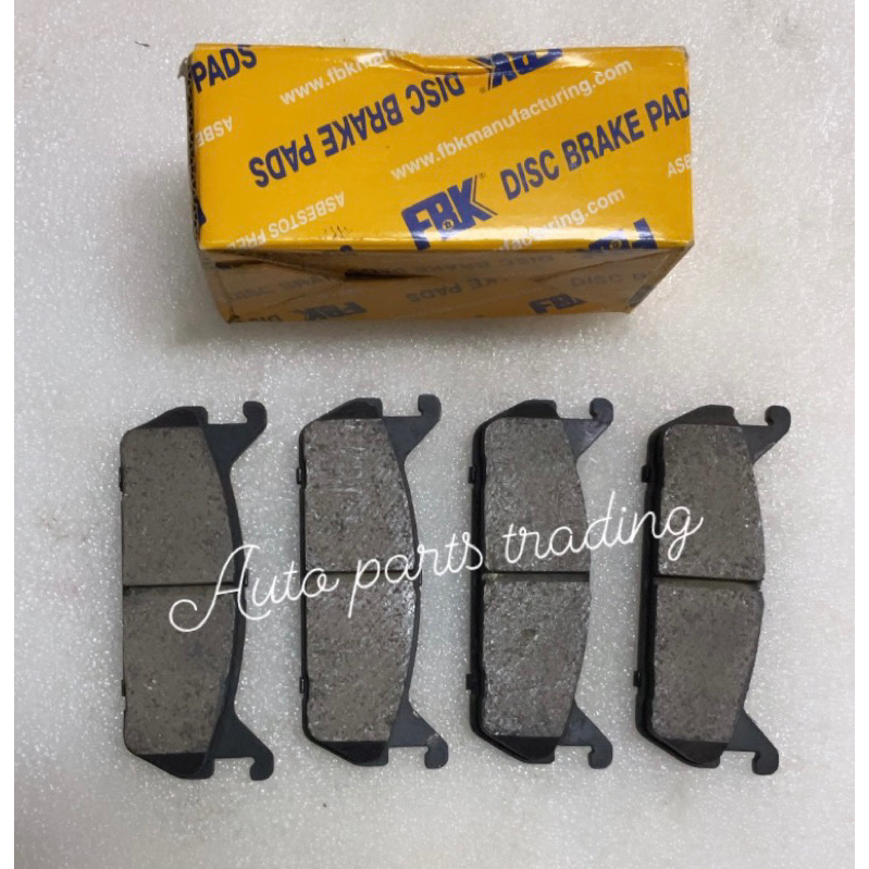 MAZDA MX5 NA 1.6 1.8 ผ้าเบรคหลัง FBK