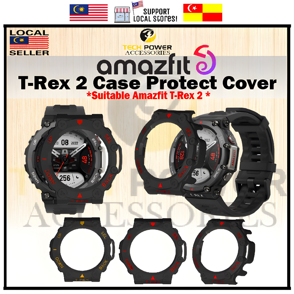 เคส Amazfit T-Rex 2, ปลอกกันชนแบบแข็ง Amazfit T-Rex 2 สําหรับ Trex2