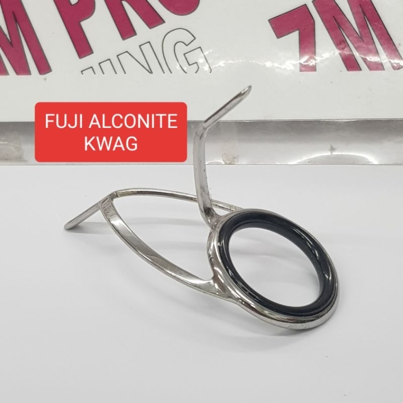 FUJI ALCONITE KWAG Cincin Rod Pancing Fishing Fishing Rod Guide ขาคู่