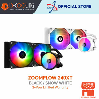 Id-cooling ZOOMFLOW 240 XT ARGB พัดลมระบายความร้อนด้วยน้ํา (รุ่น BLACK / SNOW)