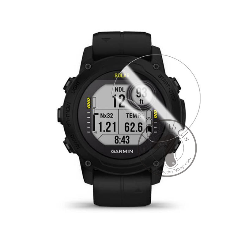 [2 ชิ้น] Garmin Descent G1 / Descent G1 Solar Tpu ปกป้องหน้าจอ