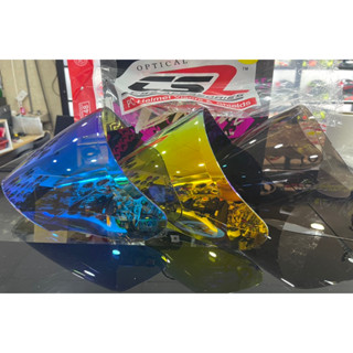 Cs2 VISOR สําหรับเวนอม คริสตัล สีทอง สีฟ้า ควันบุหรี่ (เซียงมาลาม) สําหรับ KYT. หมวกกันน็อค VENOM -HELLCAT