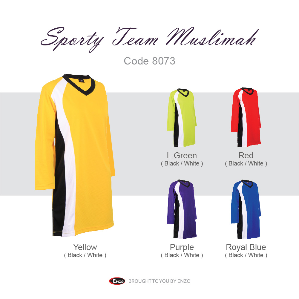 -8073- Enzo Sporty Team Muslimah