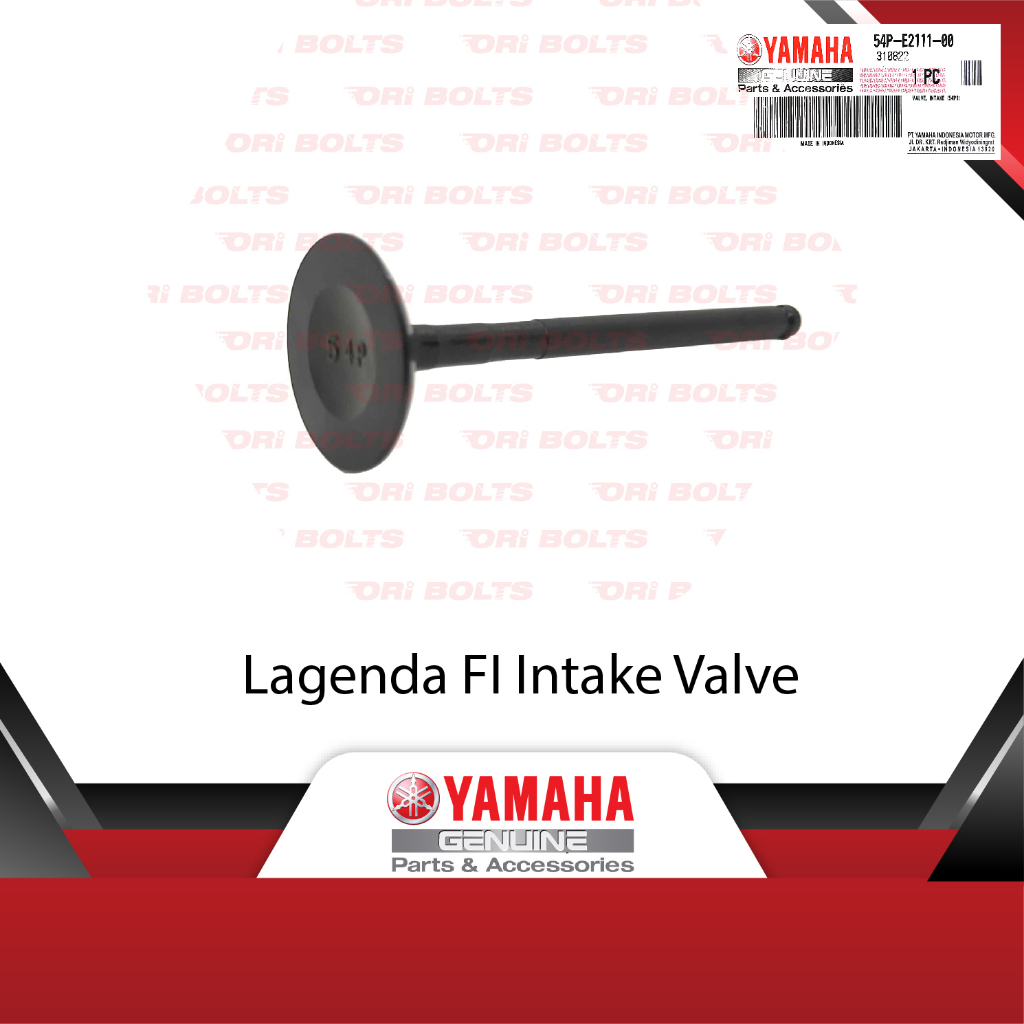 Yamaha Orginal Lagenda FI (0301 0302 0303) In Valve Ex Valve Seal - 54P-E211-00 54P-E2119-00 B8B-E21