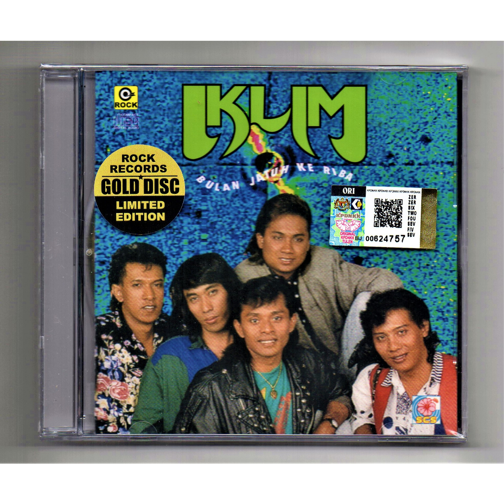 IKLIM - Bulan Jatuh Ke Ribra ( CD Gold Disc Limited Edition )