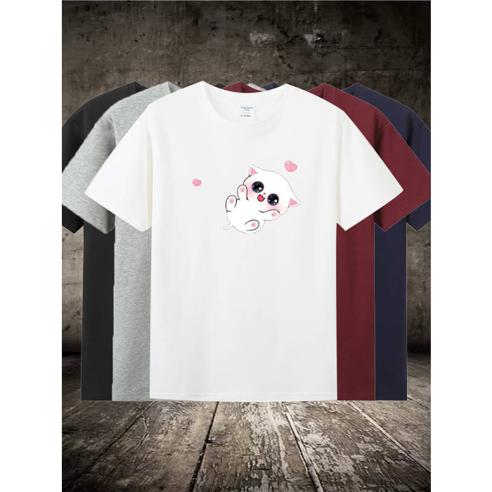 🇲🇾2023 เสื้อยืดพรีเมี่ยม เสื้อยืดดีไซน์ใหม่ เสื้อยืด Unisex ไซส์ SML XL 2XL 3XL🇲🇾เลขที่075