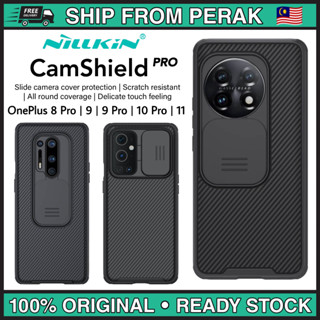 เคสโทรศัพท์มือถือ ป้องกันกล้อง สําหรับ OnePlus 11 10T 10 Pro 9 Pro 9 8 Pro Nillkin CamShield Pro