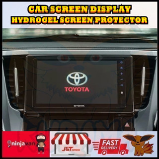 ตัวป้องกันหน้าจอไฮโดรเจล สําหรับรถยนต์ Toyota Alphard Vellfire Facelift Head Unit