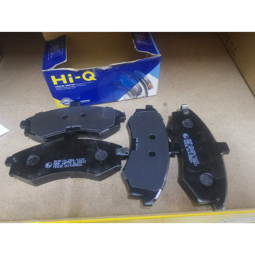 ผ้าเบรกหน้าส่วนเกาหลี (HI-Q) HYUNDAI MATRIX 1.8CC [ SP-1152 ]