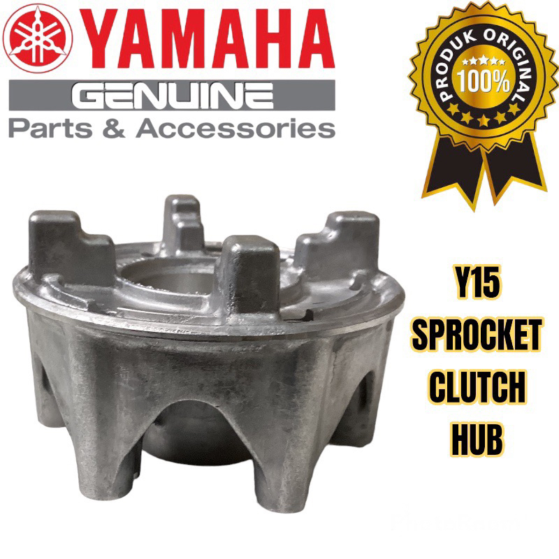 HLY Y15 SPROCKET CLUTCH HUB ASSY CLUTCH HUB CHROME Y15 YAMAHA (B17-75366-00)